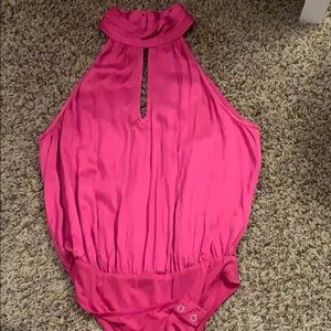F21 Halter/Keyhole body suit